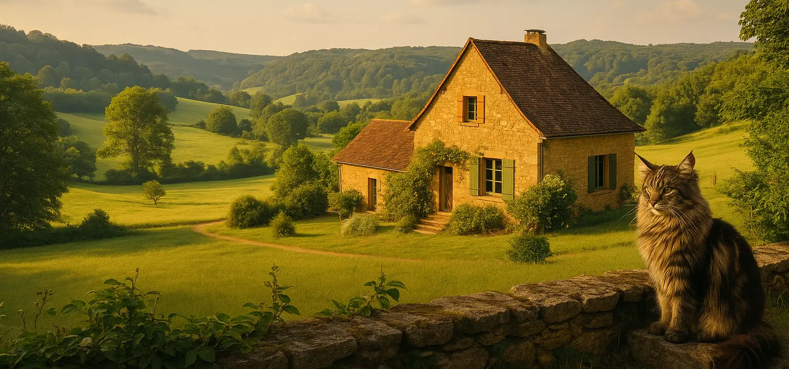 Bannière À propos – Chatterie du Périgord Vert