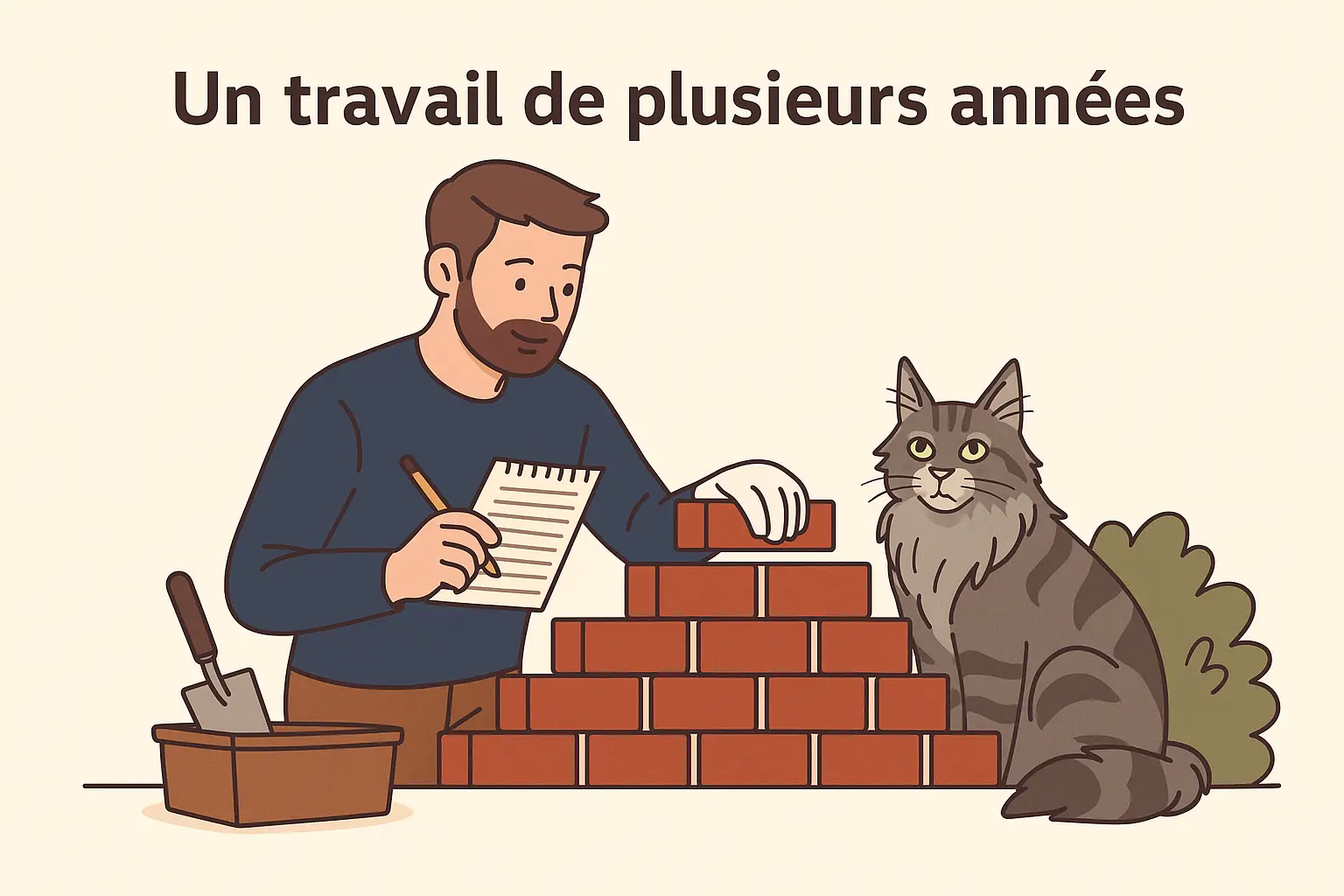 Le travail de plusieurs années dans l’élevage de Maine Coon